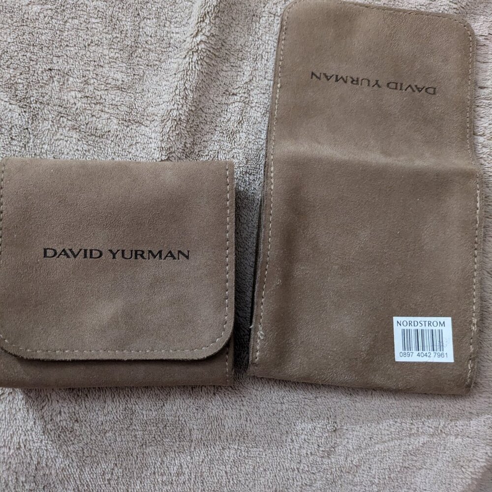 new jewelry pouch from David Yurman